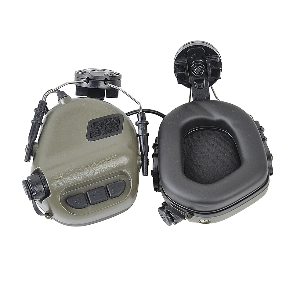 Military Tactical Headset EARMOR M31H MOD3 ARC Military Helmet Headset Electronic Hearing Protector Shooting Earmuffs