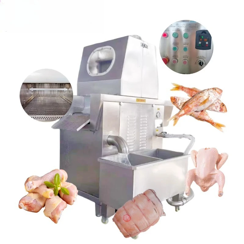 Customized Industrial Meat Marinade Machine Saline Injection Equipment for Pork Beef Chicken Water Injection