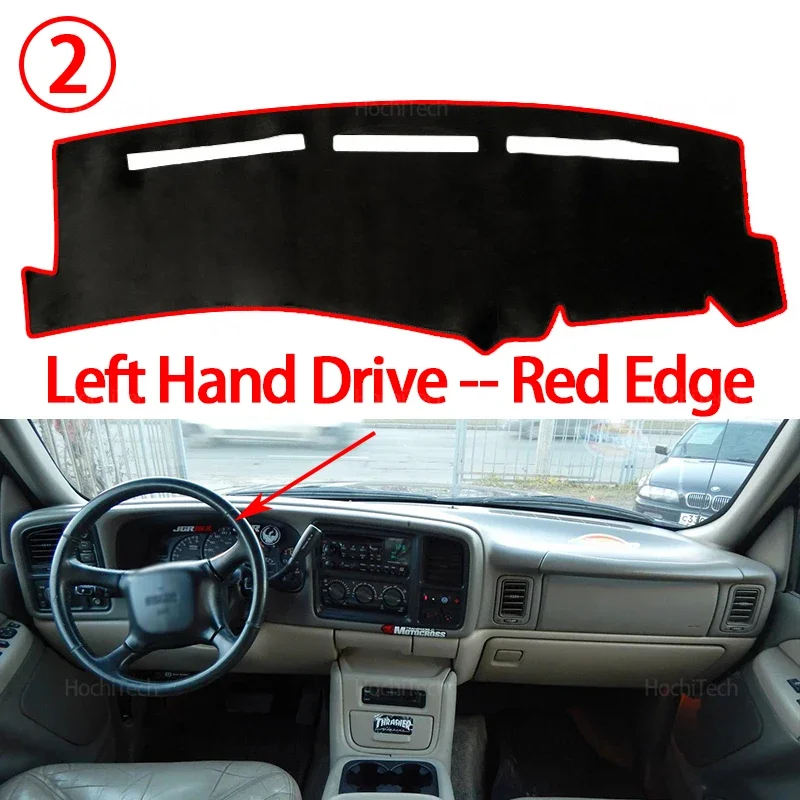 Für Chevrolet Silverado 1500 2500 3500 1999-2006 Dashboard Abdeckung Bord Anti-Rutsch-Matte Schützen Pad Auto Sonnenschirm teppich Teppich – Detail 10