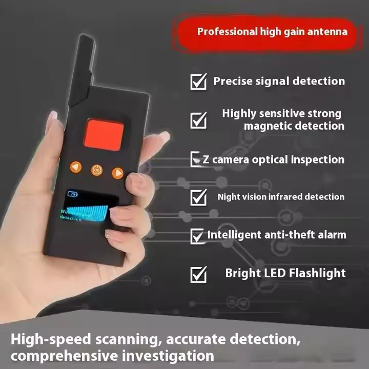 Ds618 Smart Detector Infrared Detection Global Positioning System GSM Detector For Protection Multifunctional Radio