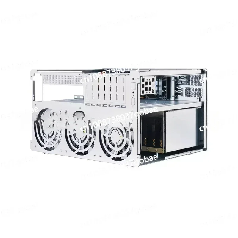 The Nas Series 12-Disk Server Hot-Swappable Chassis Supports ATX Motherboard Data Storage Industrial Control Devices