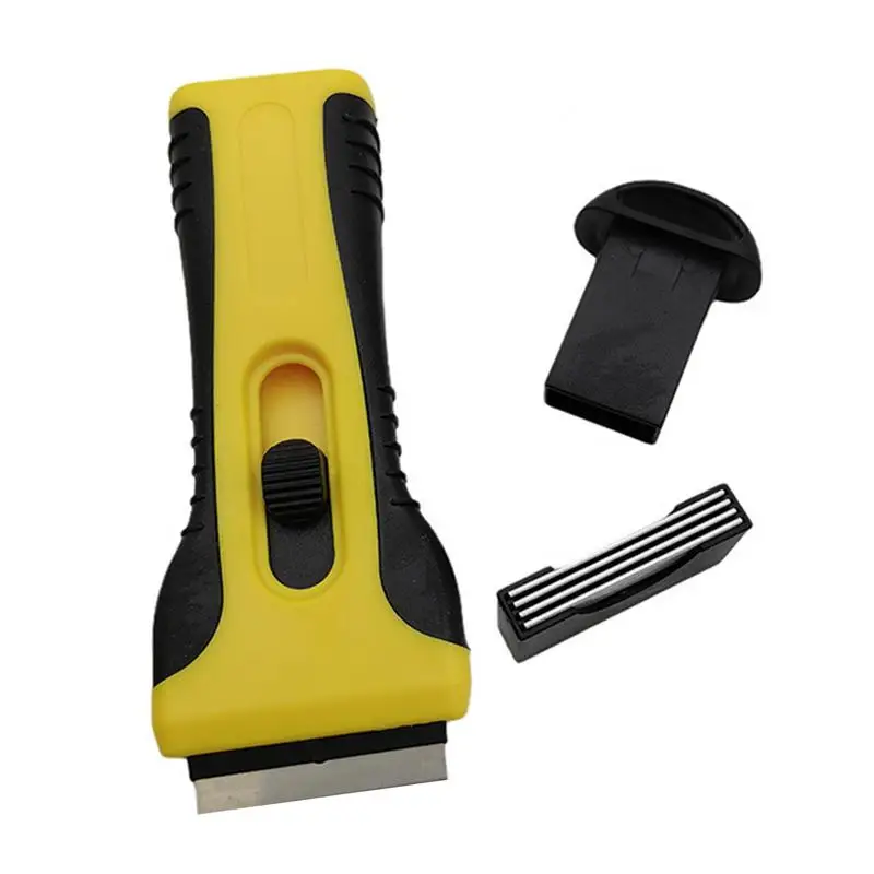 Ceramic Hob Scraper, Stove Glass Scraper With 5 Blades, Kitchen Scraper And Glass Scraper For Windows, Paint, Wallpaper, Glass