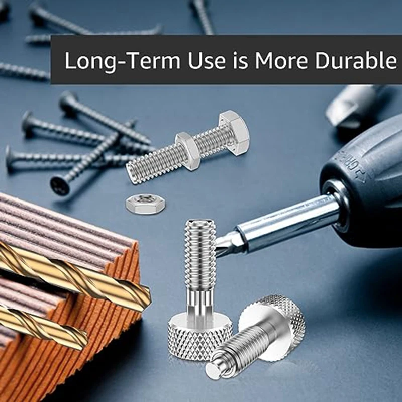 Handle Release Pins Kit Tool Box Handle Removal, Hand Retractable Spring Plunger Stainless Steel M6 Quick Release Set Kit