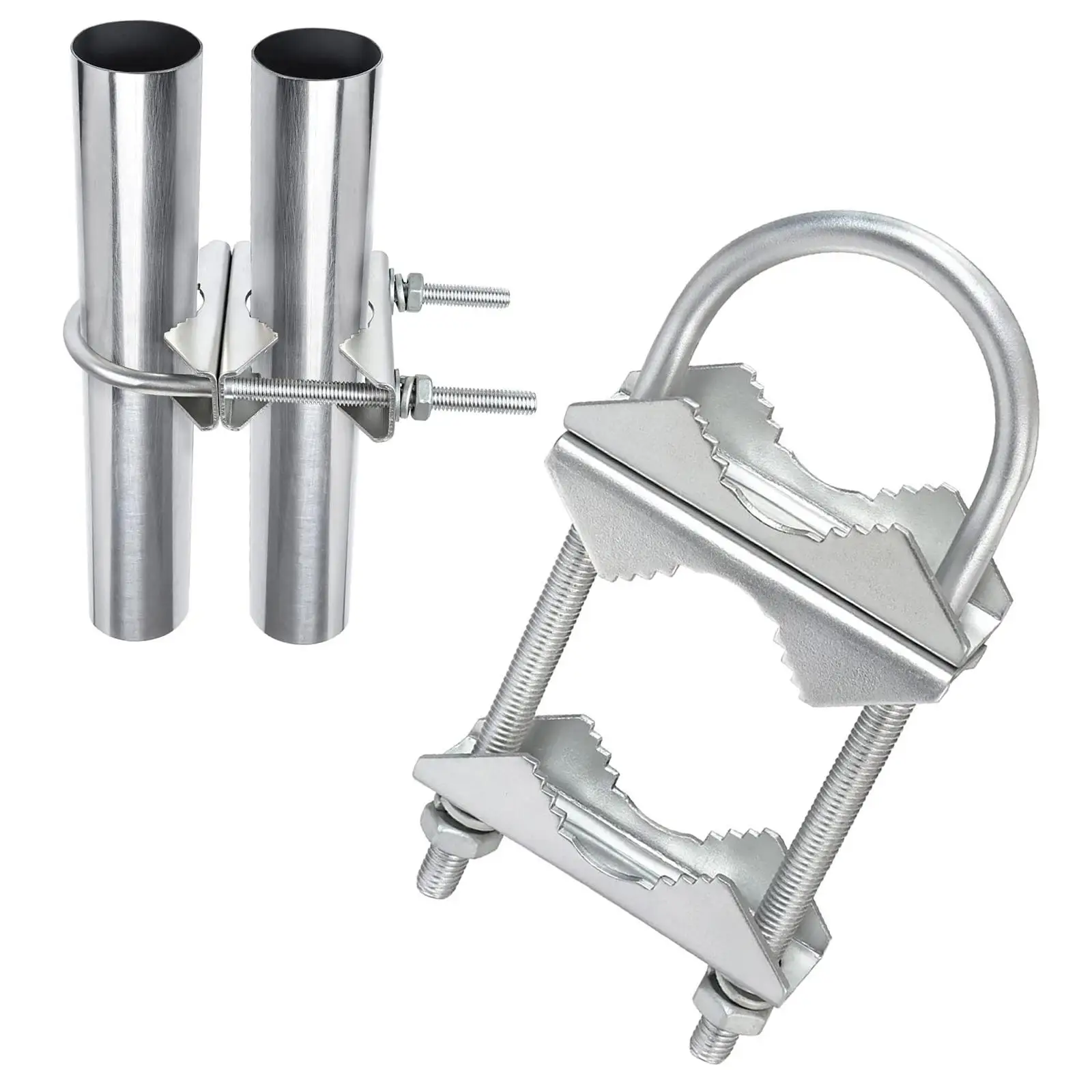 Pijp Mount Beugel Houder Antenne Mast Klem V Kaak Blok Met U Bouten Voor Outdoor Antenne Elektronica Thuis Paraplu Televisie
