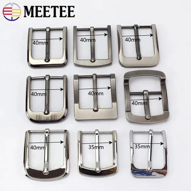 1/2/5 шт., мужские пряжки для ремня, металлические одинарные пряжки, джинсовые декоративные пряжки для ремней 33-39 мм, кожаные аксессуары для рукоделия