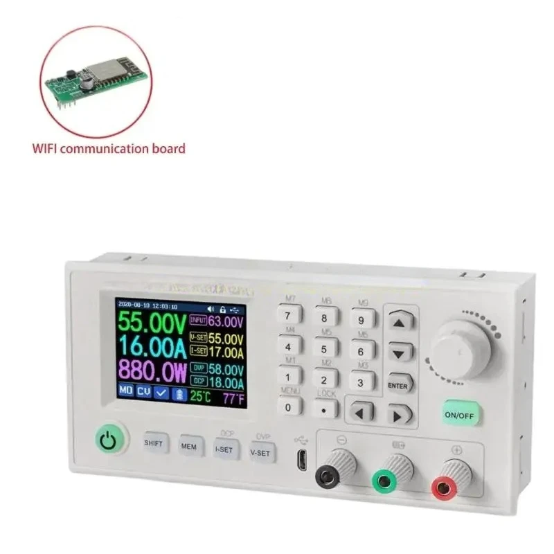 

Direct Current Bucking Converters Steping Down Adjust Power Supply Board 18A 60V