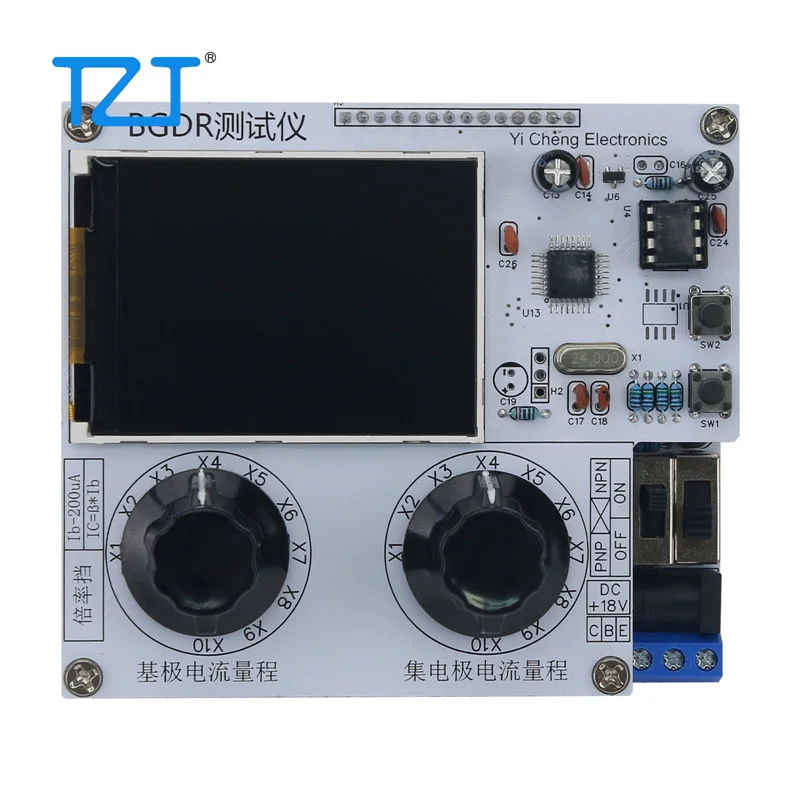 TZT BGDR Tester Transistor Tracer Transistor Charakteristik Kurve Tester für Trioden Pairing Leistungsverstärker Debugging