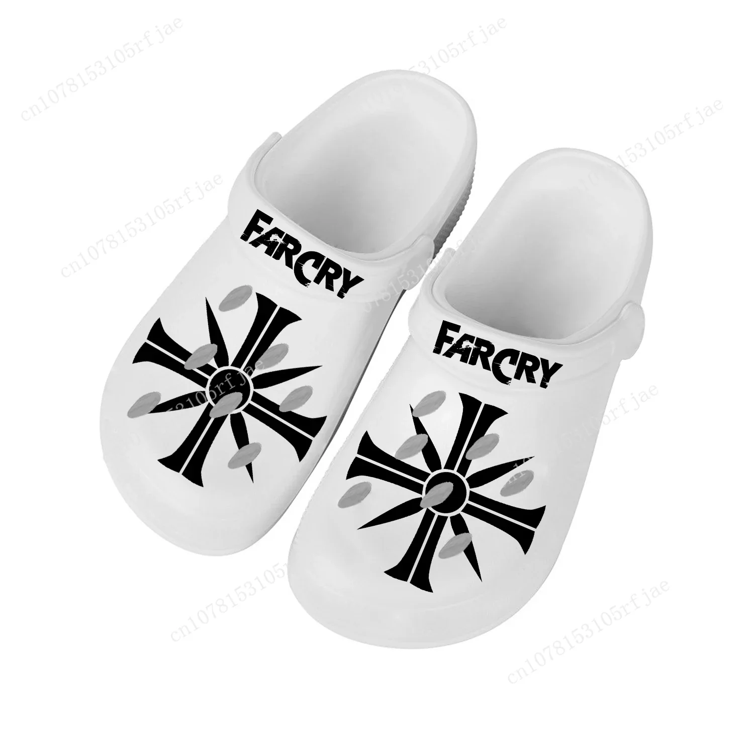 

Far Cry Custom Home Clogs Cartoon Game Mens Womens Teenager Custom Fashion Built Water Shoes Garden Beach Hole Slippers Sandals