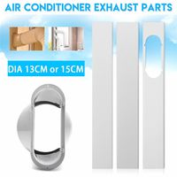 Window Kit Slide Plate Portable Air-conditioning Adaptor Adjustable Air Conditioner Wind Shield Tube Connector Exhaust Hose