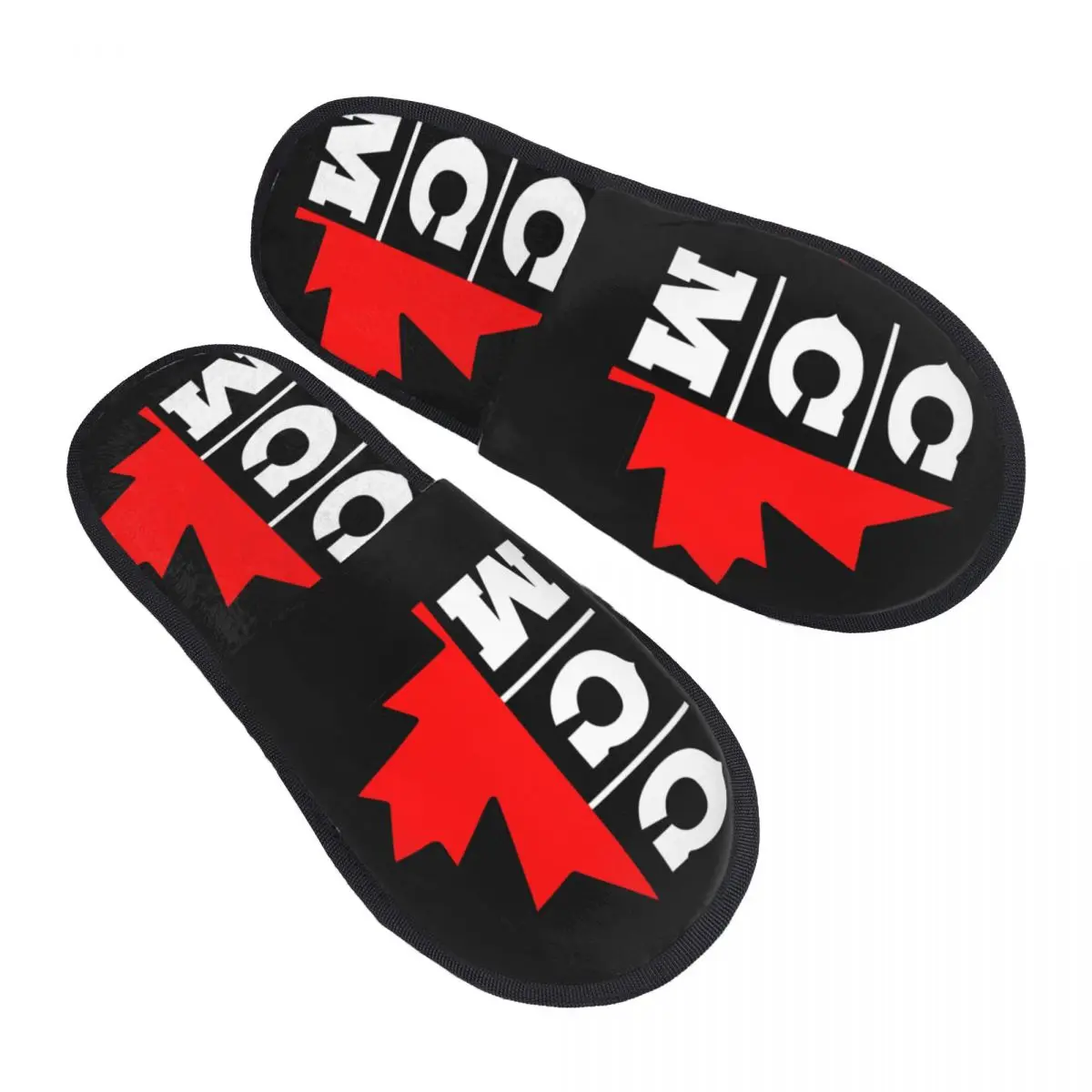 CCM Canada Logo Ice Hockey Winter House Slippers Bedroom Cozy Memory Foam Slides Anti-skid