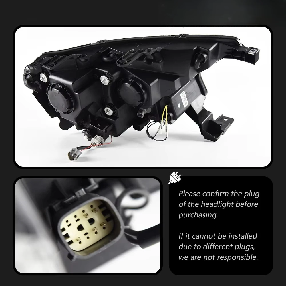 AKD Car Styling Head Lamp for ’Ford Ranger Led Headlight Projector Lens 2016-2021 Front Lights Signal Automotive Accessories