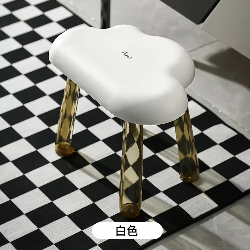 Home Stool Small Plastic Bedroom Design Foot Stool Camping Minimalist Ultralight Tabouret Small Space Furniture