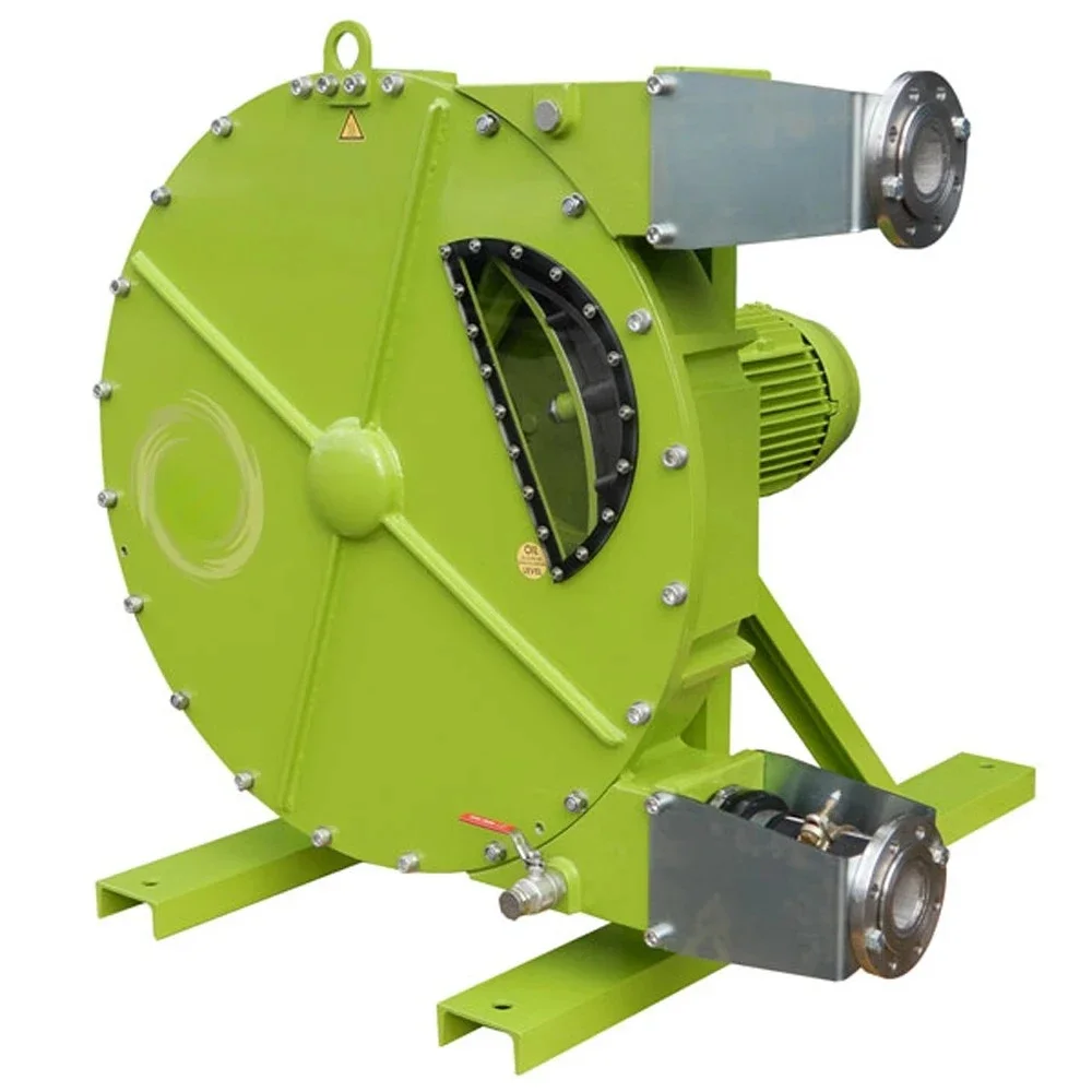 100m3/h 15bar Super High Pressure Squeeze Industrial Hose Pump Peristaltic Pump For Concrete