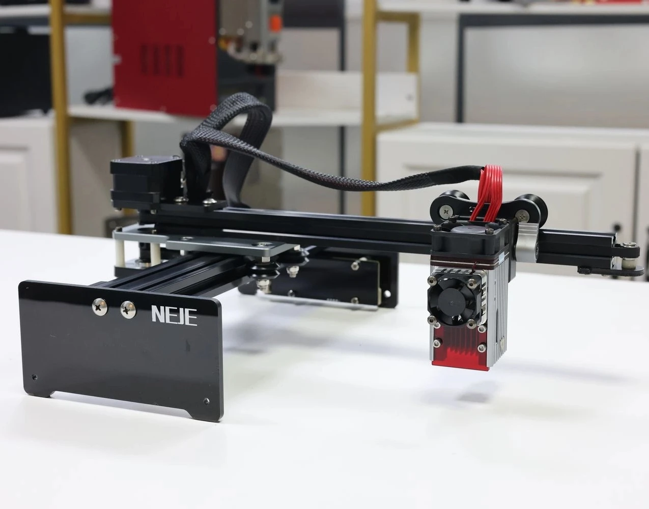 NEJE5 A40640 Lasergraveer- en snijmachine Graveren van hout, leer, kunststof, glas, roestvrij staal