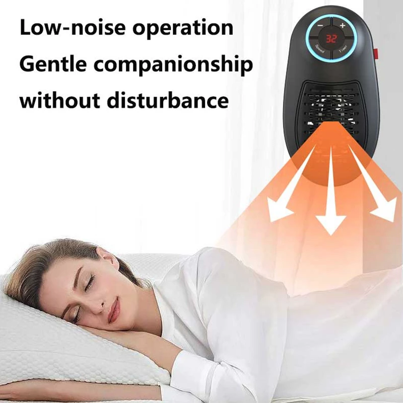 Midea Portable Electric Heater Fast Heating Intelligent With Remote Control Wall Mounted PTC Ceramic Heater Winter for Indoor