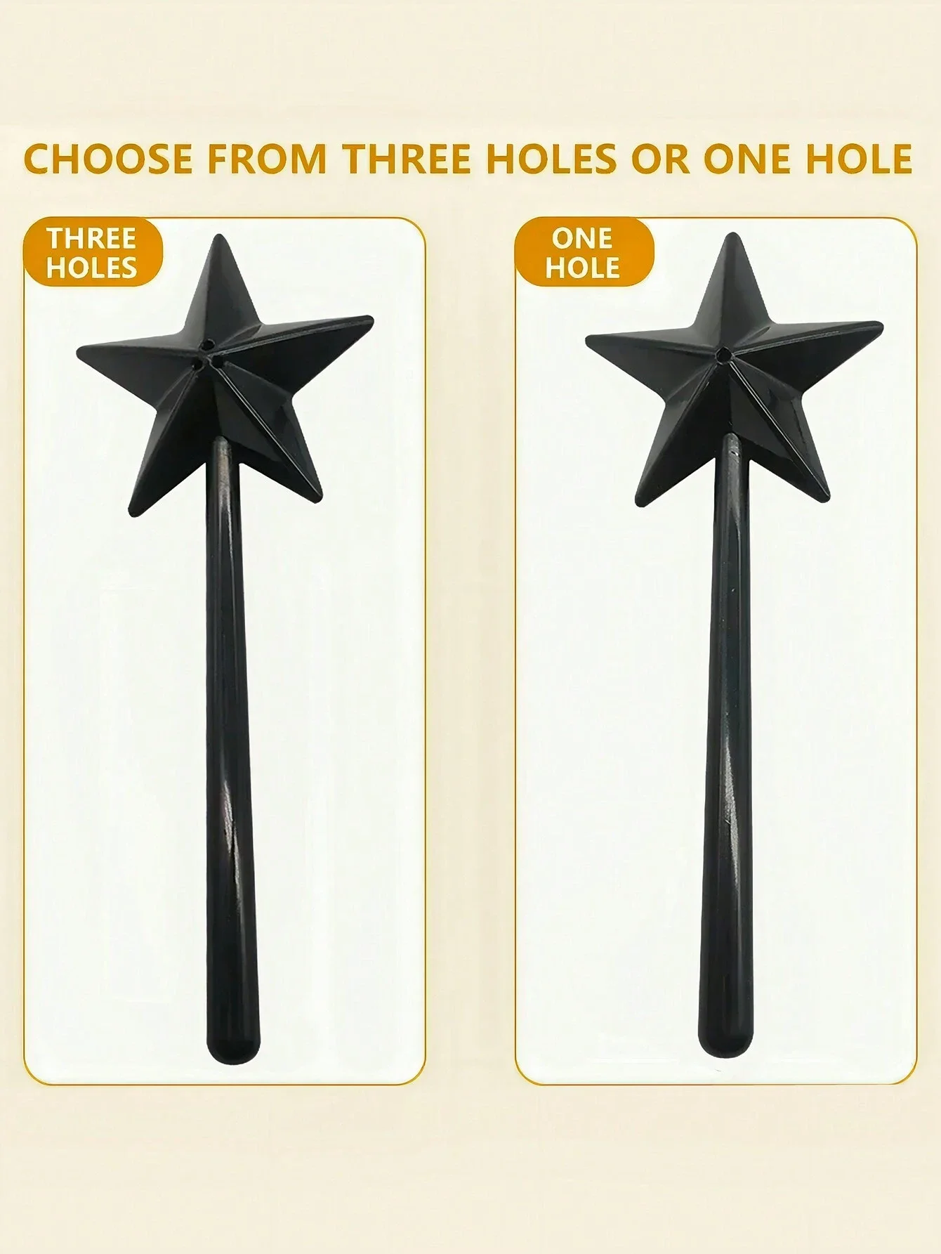 1개 컬러풀 매직 완드 소금통, 귀여운 테이블 장식, 파티 용품, 창의적인 오각형 모양, 양념통, 향신료 병