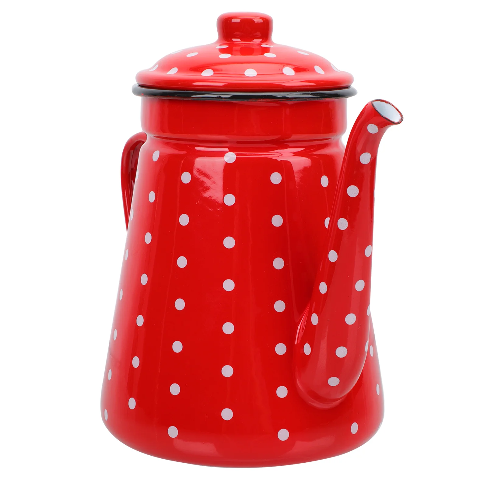 

Enamel Coffee Pot Small Vintage Stove Enamelware Teapot Decorative Kettles Stovetop