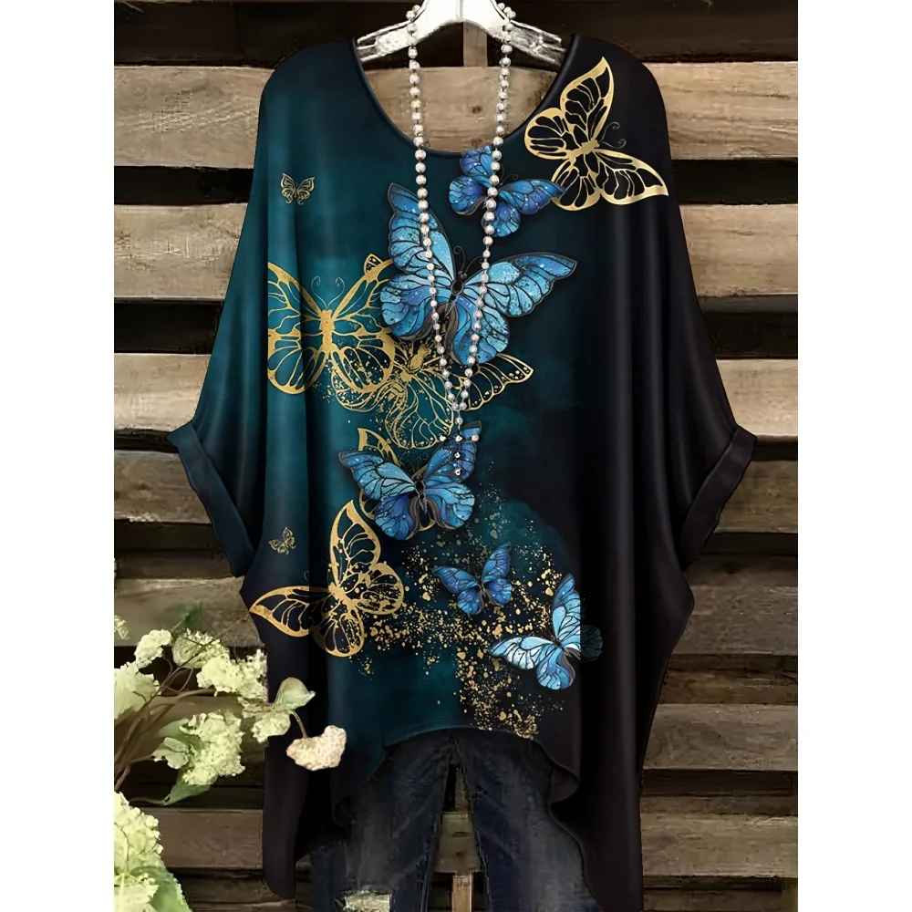 

Одежда с леопардовым принтом розы, футболка с 3D принтом, женские топы с короткими рукавами, большие размеры с круглым вырезом, нерегулярный подол, повседневная свободная женская ткань