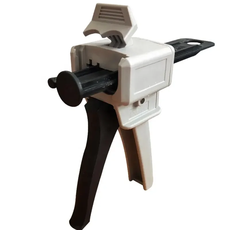 

AB double tube manual push 45ml glue gun AB glue 10:1/2:1 special dispensing tool (glue gun/push rod/hybrid tube)