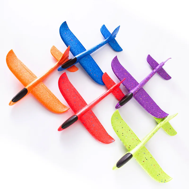 Flight Mode Glider Planes Large Throwing Foam Planes And  Flying Toys for Kids Outdoor Play Kids Backyard Outdoor Toys