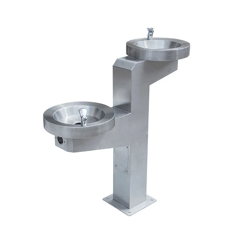 

Manufacturer outdoor water dispenser community park open-air drinking water table direct drinking water machine floor double