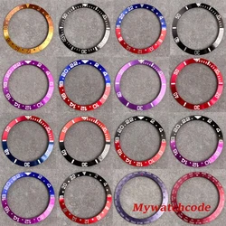 38mm x 30.5mm Black Red Purple Bezel Insert Replacement Part For 40mm GMT SUB SKX 007 Mens Watch Accessories Case Ring