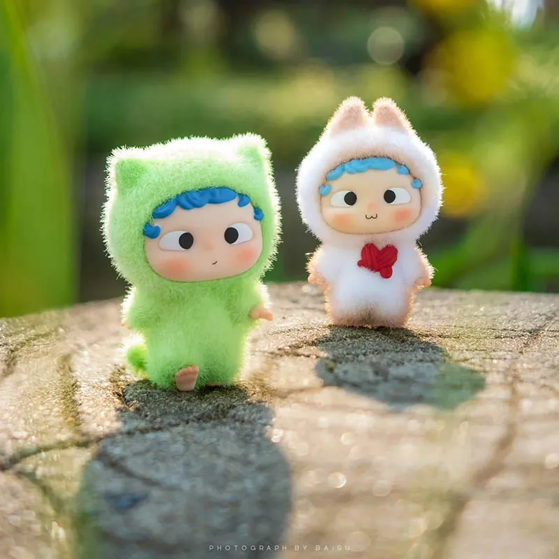 

Heyone OZAI Furry Animals Shelter Series слепая коробка мини-фигурка набор Kawaii Creature Desk Buddy Коллекционный подарок