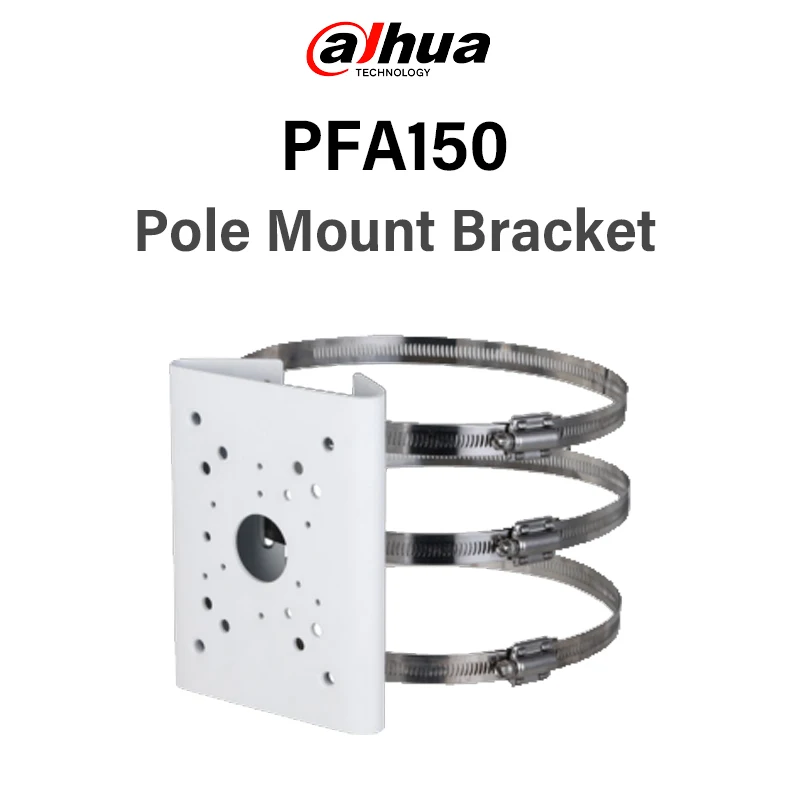 Dahua Pole Mount Bracket PFA150 PFA151 PFA153 PFA154 PFA156 PFA157 Compatible With Junction & Power Boxes Wall Mount Bracket OEM