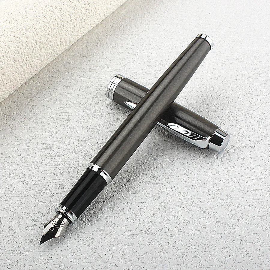 

Новая классическая перьевая ручка серии LM, металлическая ручка для письма, серебряный зажим, роскошная школьная подарочная ручка