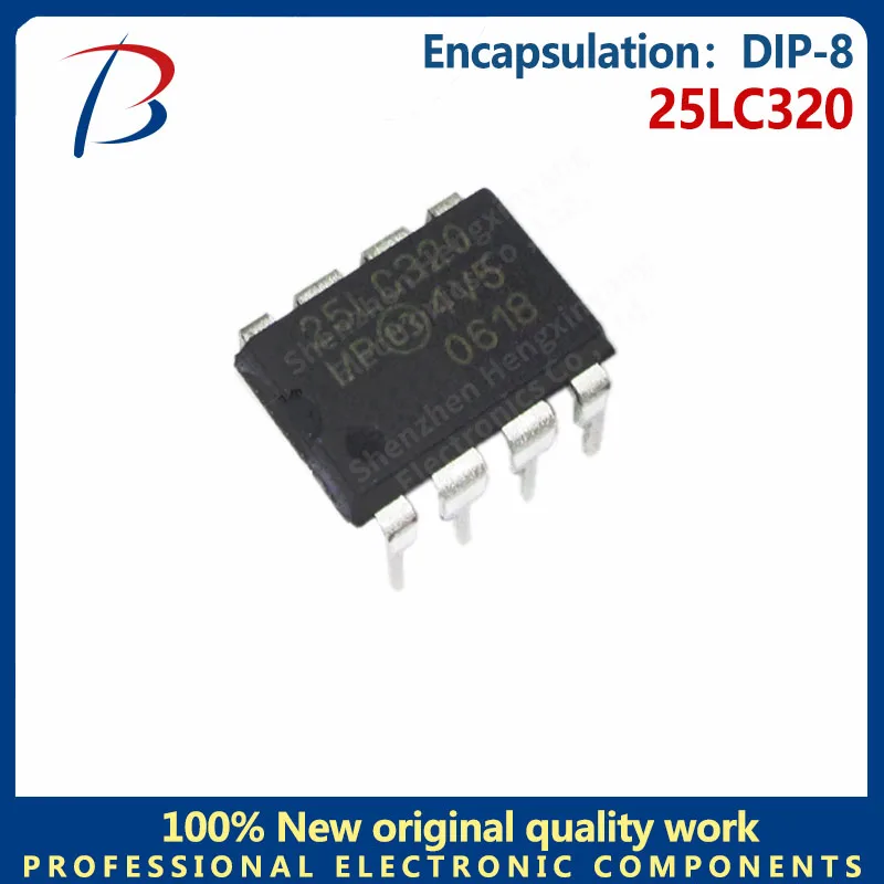 10PCS 25LC320 пакет DIP-8 последовательный экран микросхемы памяти 25LC320