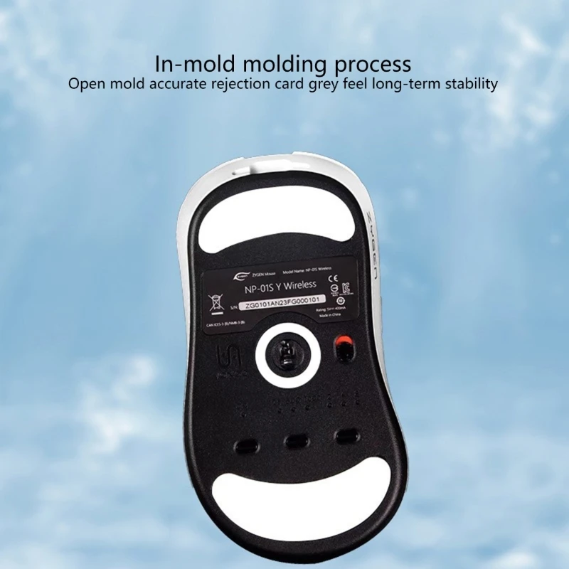 Smooth Mouse Skates For VAXEE NP01S/NP01/AX Wireless Control Speed Mouse Feet ICE Version Mice Glides Replacement