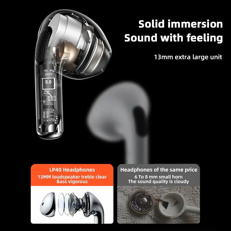 Xiaomi Original Air Pro 6 Earphone TWS 9D HIFI Headset Bluetooth Music Earbuds For IPhone Android Wireless Pods Headphones