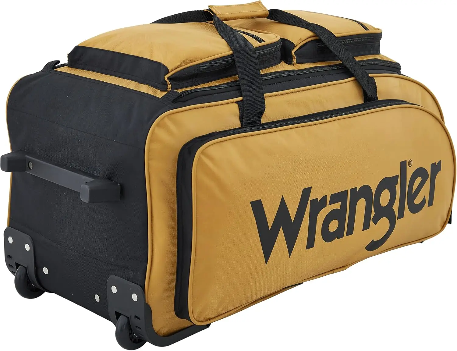 Large Rolling Duffel Bag with Wheels, Waterproof Travel Luggage for Men Women view 5