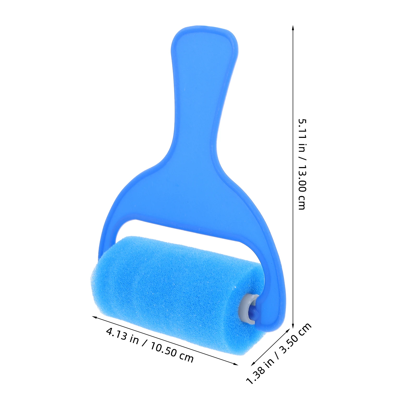 

4 Pcs Wide Handle Brush Kids Painting Tools Drawing Sponge Rollers DIY Graffiti