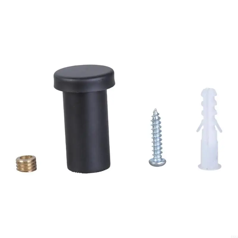 Kxra 6pcs ganchos montaje en pared negro o dorado ganchos pared multipropósito sobre perchas para cocina, baño y