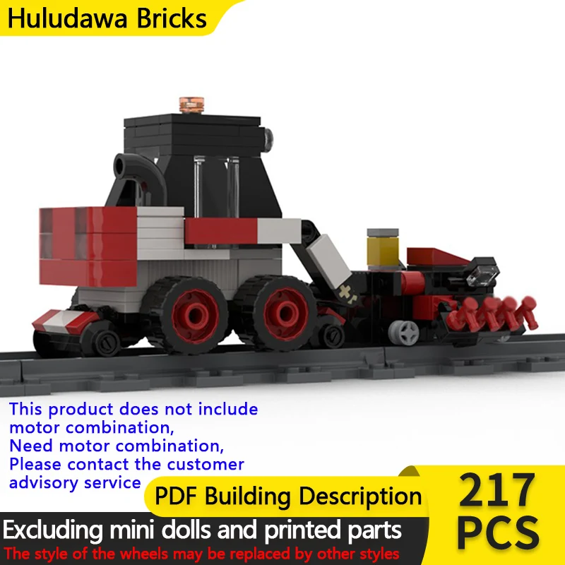 

City Car Model MOC Building Bricks Ballast Tools Equipment Modular Technology Children Holiday Gifts Assemble Toys Suit