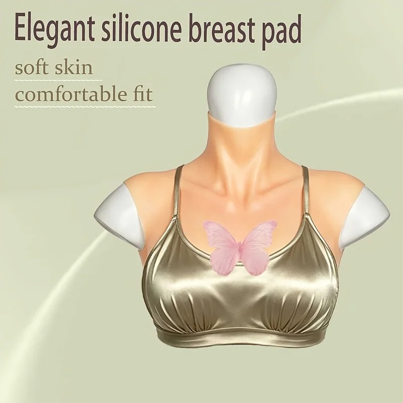 Realistic Silicone Breast Forms for Transgender And Crossdressers with Nipple Areola Plump Soft Shake Effect Huge Boobs