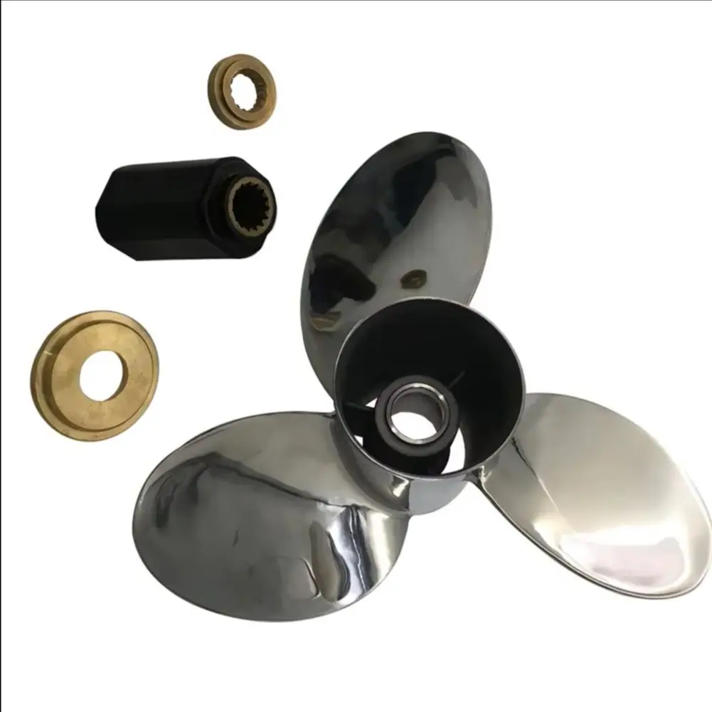 

Captain Stainless Steel Propeller 16X19 99105-00800-20P Fit Suzuki Outboard Engines DF150 DT175 DF200 DT225 15 Tooth Spline RH