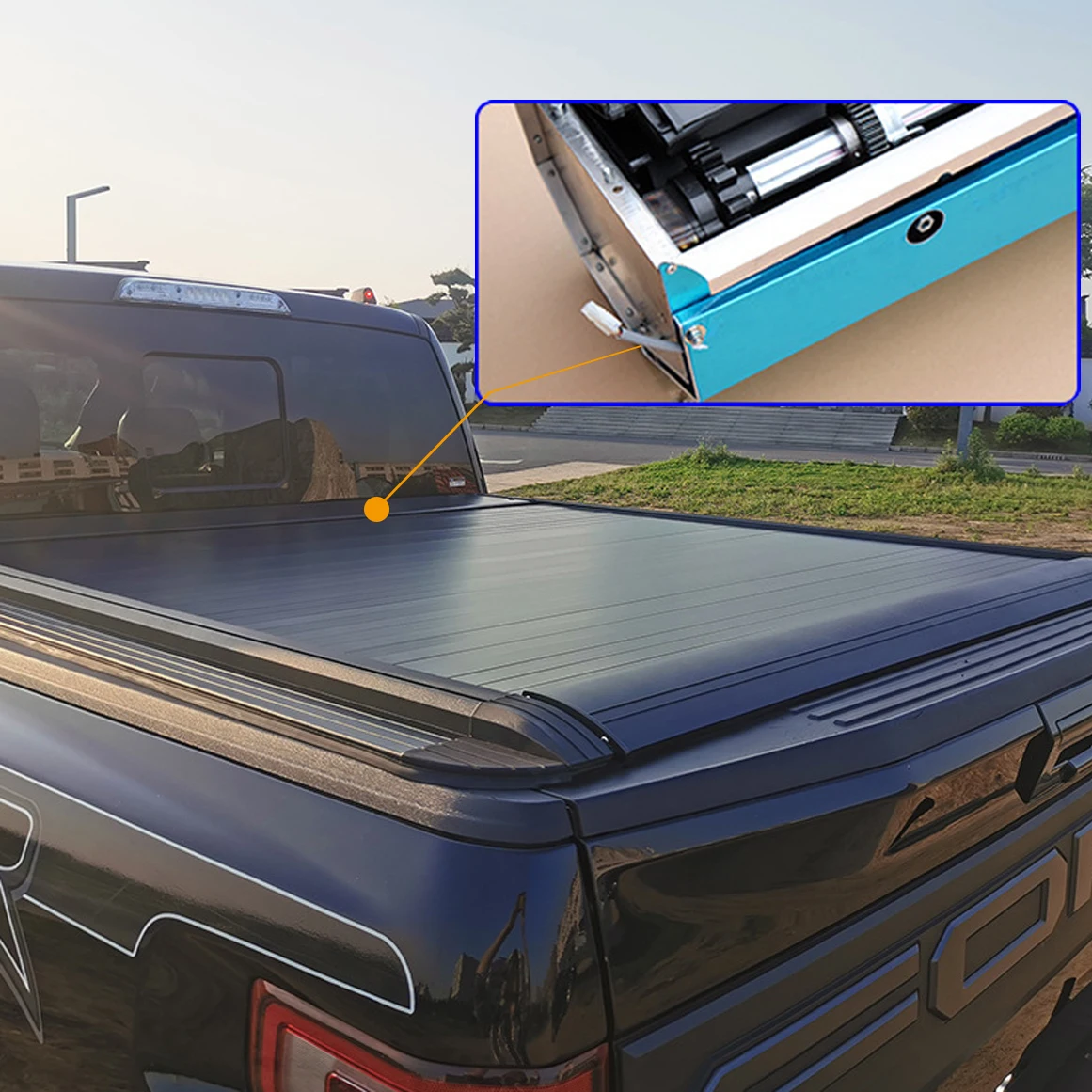 High Quality Custom Remote Control Tonneau Cover For Pickup Truck Beds For Convenient Operation Mitsubishi L200