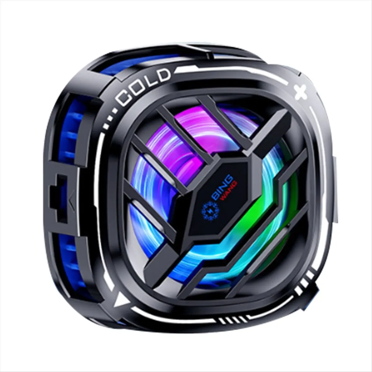 clinch X76Pro Cell Phone Cooler, Phone Cooler Fan with Semi Conductor Cooling Chip,RGB Phone Cooling Fan Mobile Phone Cooler