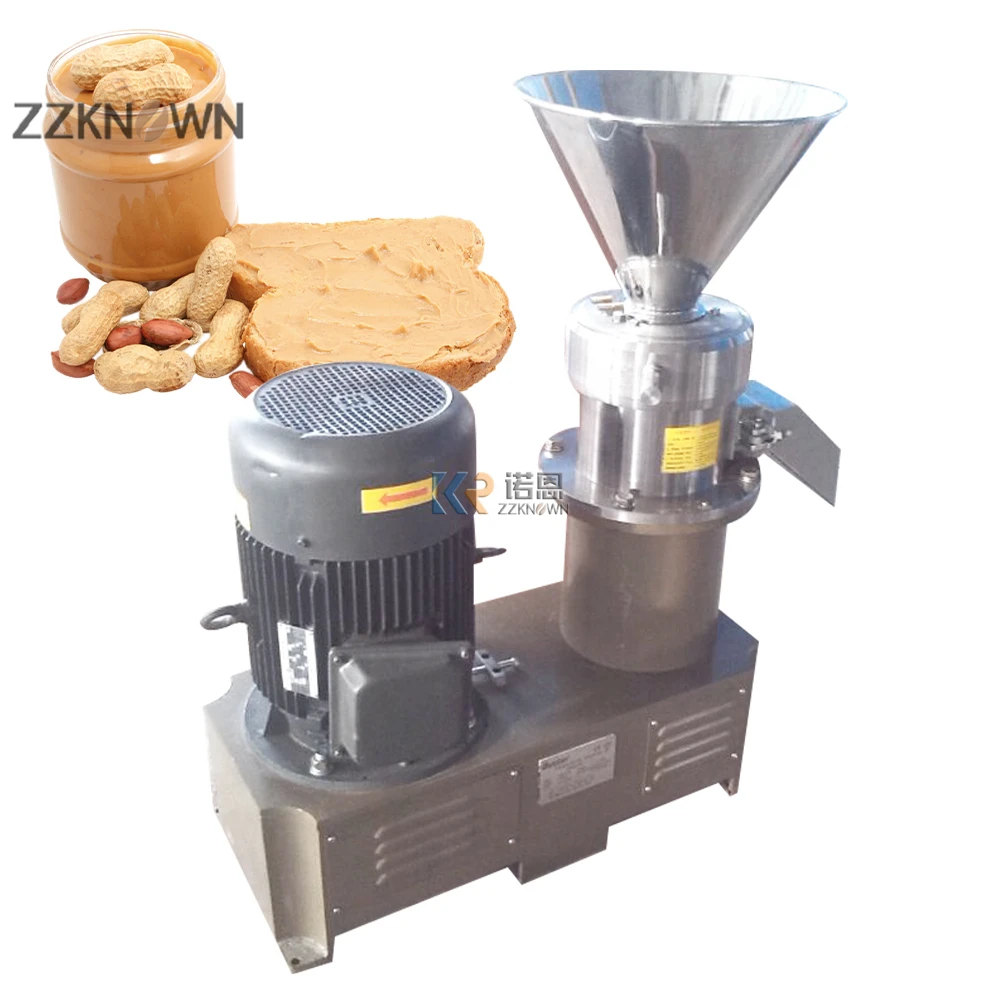 Colloid Mill Sauce Machine Butter Making Machine Peanut Grinder And Roaster Equipment Restaurant Industy Use Sesame Tahini