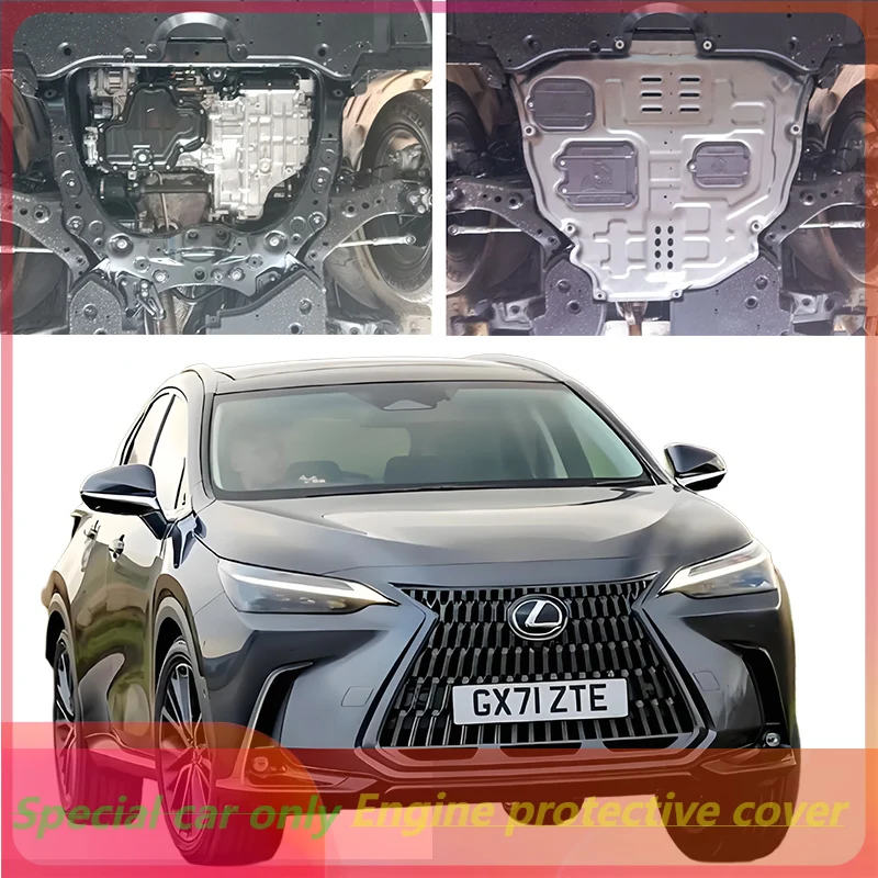 

Higher Quality Black Under Engine Guard Mudguard Board Splash Shield Mud Fender Plate Panel For LEXUS NX350H 2022-2024 2.5L