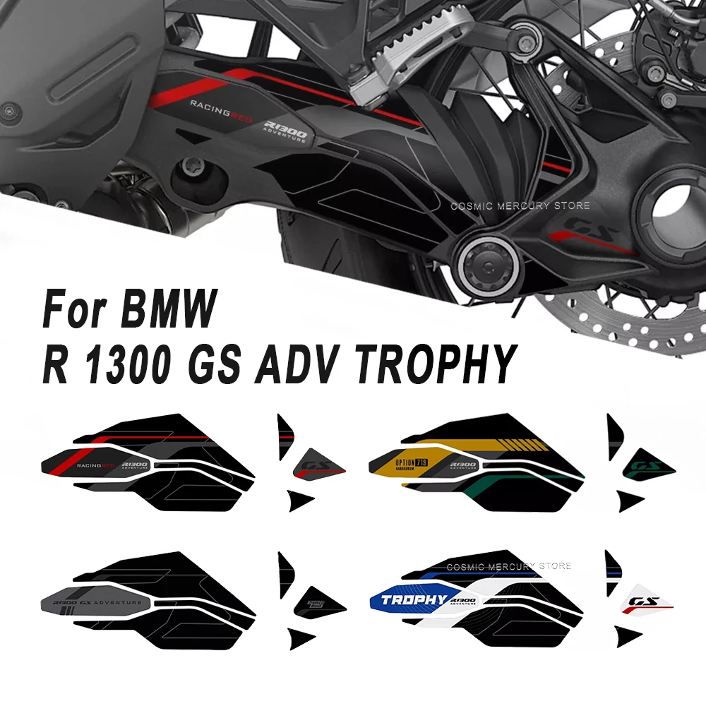 For BMW R1300GSA R 1300 GS Adventure 2024 2025 Motorcycle Swingarm 3D Epoxy Resin Protective Sticker