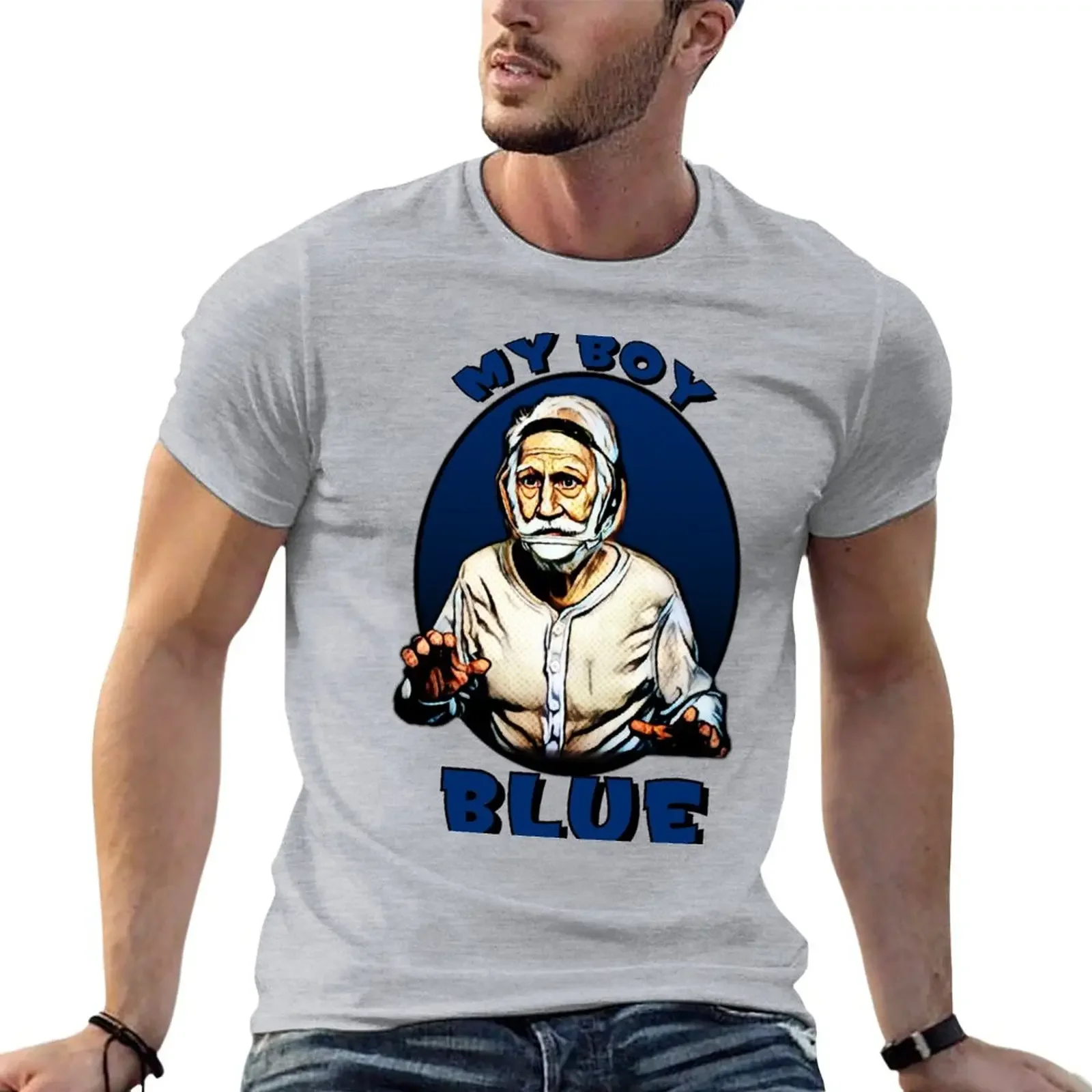 

My BoyBlue T-Shirt Blouse anime mens graphic t-shirts big and tall