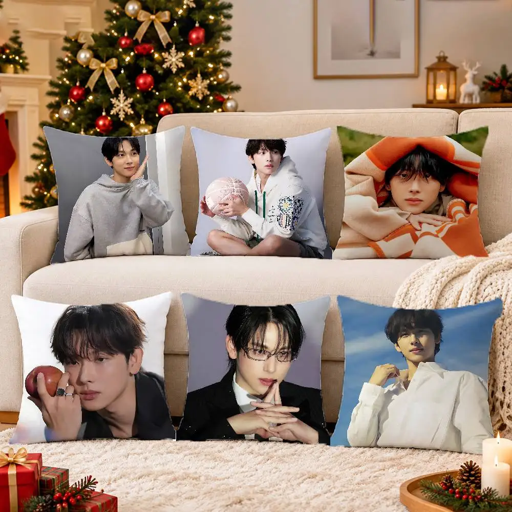 FOR Love In Disguise Yim Siwan Square Throw Pillow Cover HD Printed Cushion Case Decorative Pillowcase for Sofa Bedroom Room