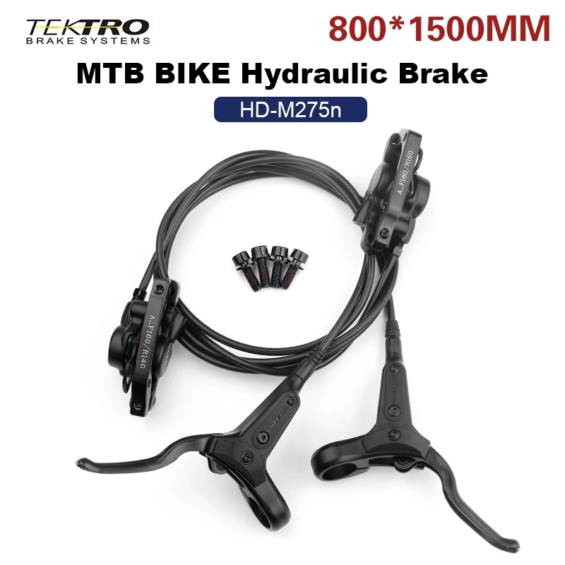 TEKTRO HD-M275 Mountain Bike Hydraulic Disc Brake Set Front Rear MTB Brakes Lever Internal/External Cable