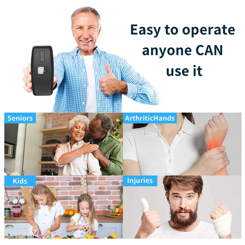 A25F-Food-Safe Electric Can Opener-One-Touch Automatic Hands-Free Design For Works On All Can Types, For Efficient Kitchen Use G