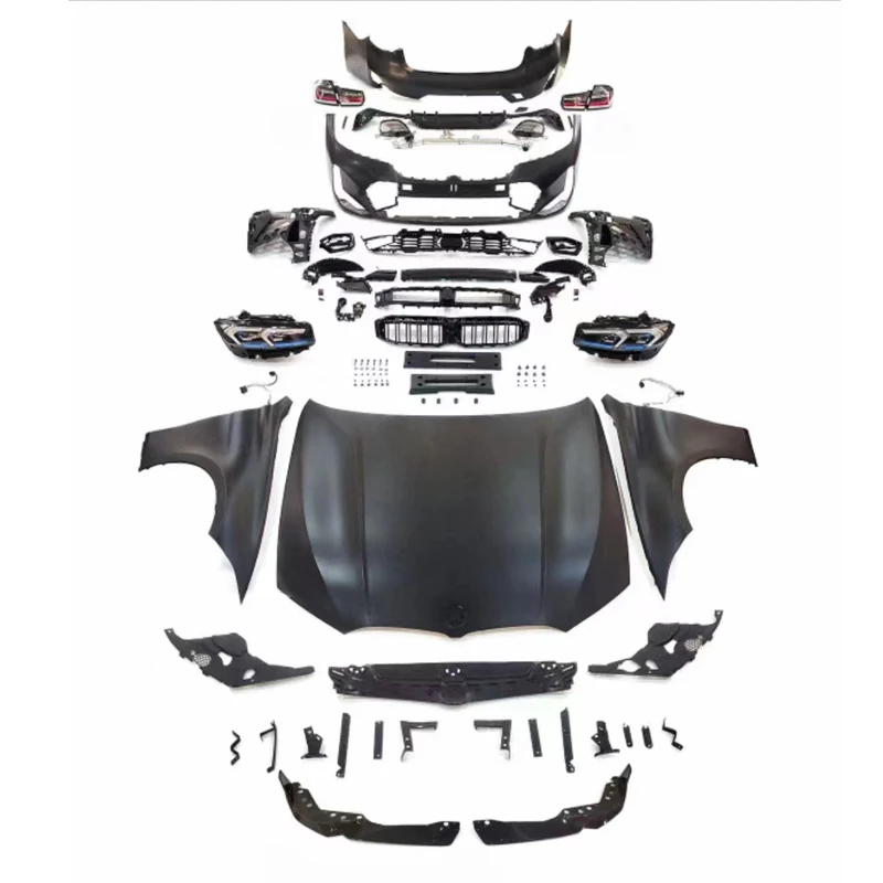 Hot Sales Grille Seamless Combination Headlight Wide Enlargement Body Kits For BMW 3 Series F30 To G28