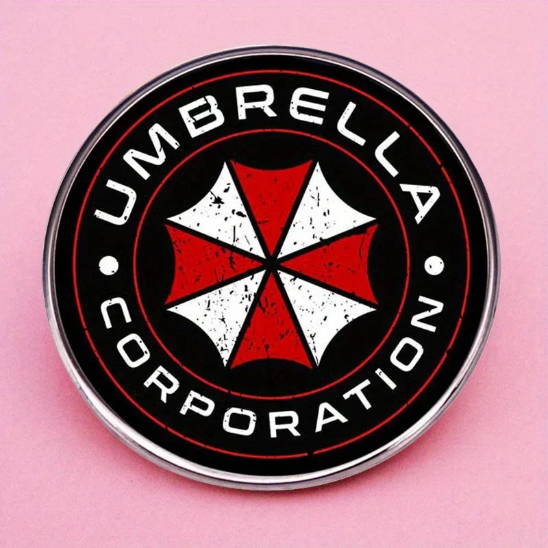 أزياء إبداعية، تصميم مظلة للحماية من الأزمة الحيوية، شارة من سبائك معدنية، إكسسوارات عصرية مخصصة، قلادات متعددة الاستخدامات #1