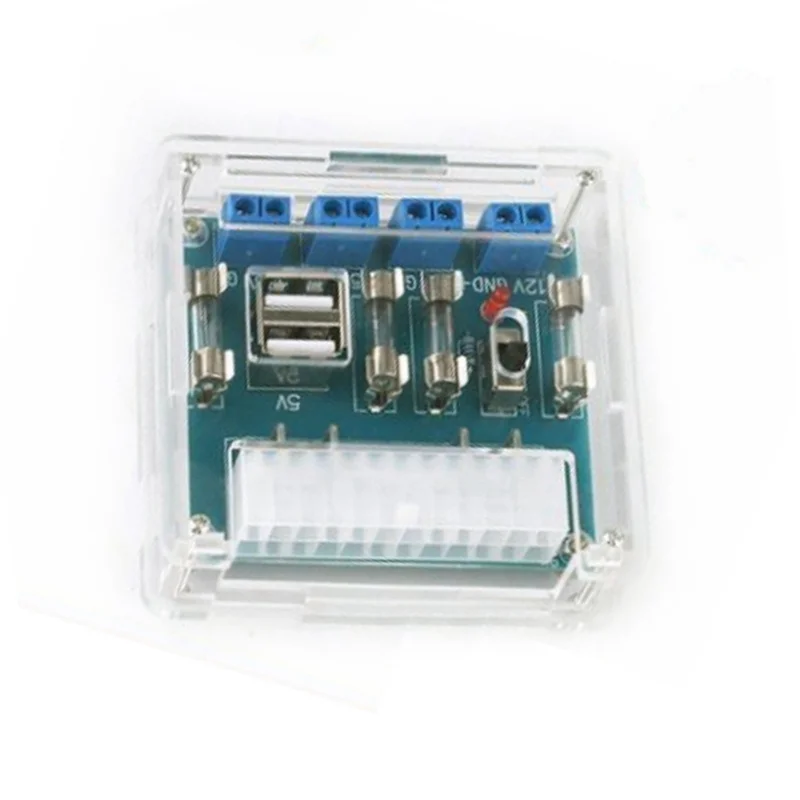 N75R-2X XH-M229 Computer Power Adapter Board Desktop Lead Module With USB Port ATX Power Take-Off Board